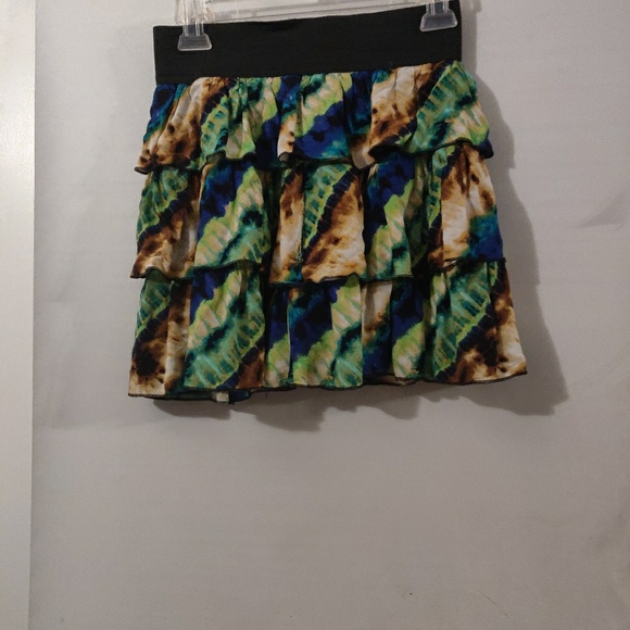Women's Luv Me More multi color skirt med - Picture 3 of 3